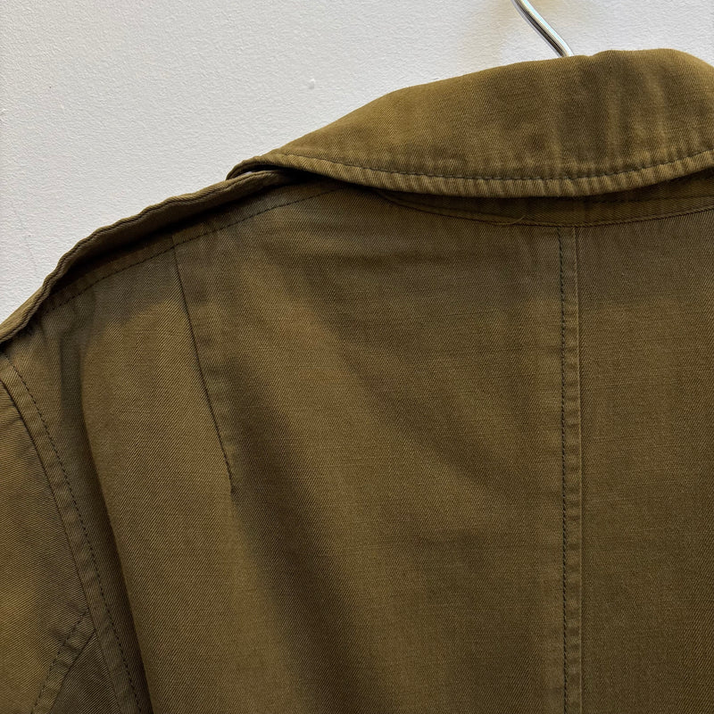 Le Grand Bleu (L.G.B.) Khaki Trench Coat Royal Flash