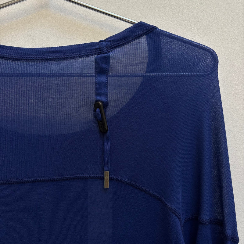 Boris Bidjan Saberi Nuclear Blue Surgical Stitch Tee