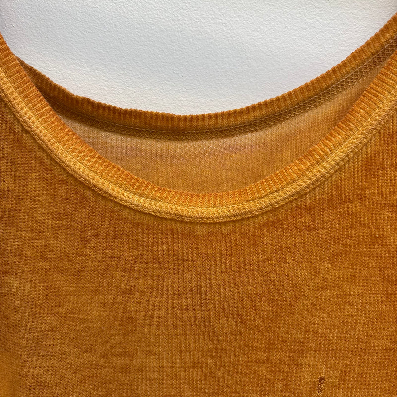 Boris Bidjan Saberi Burnt Yellow Tank Top
