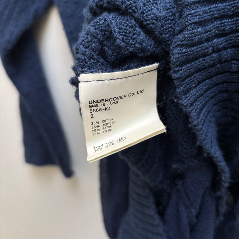 Undercover Knit Belly Cutout Sweater