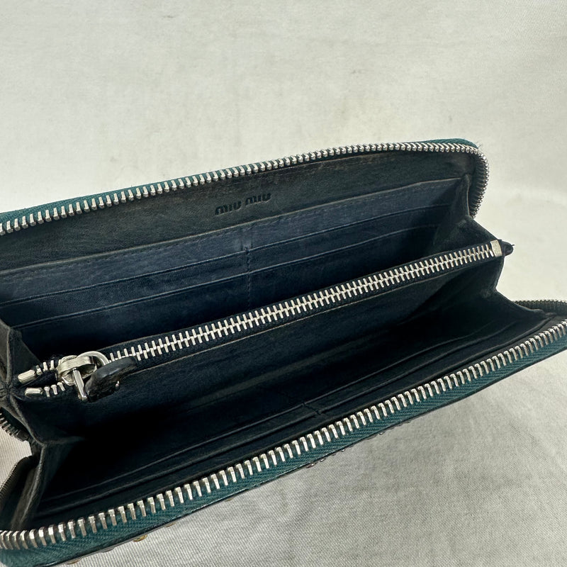 Miu Miu Studded Wallet