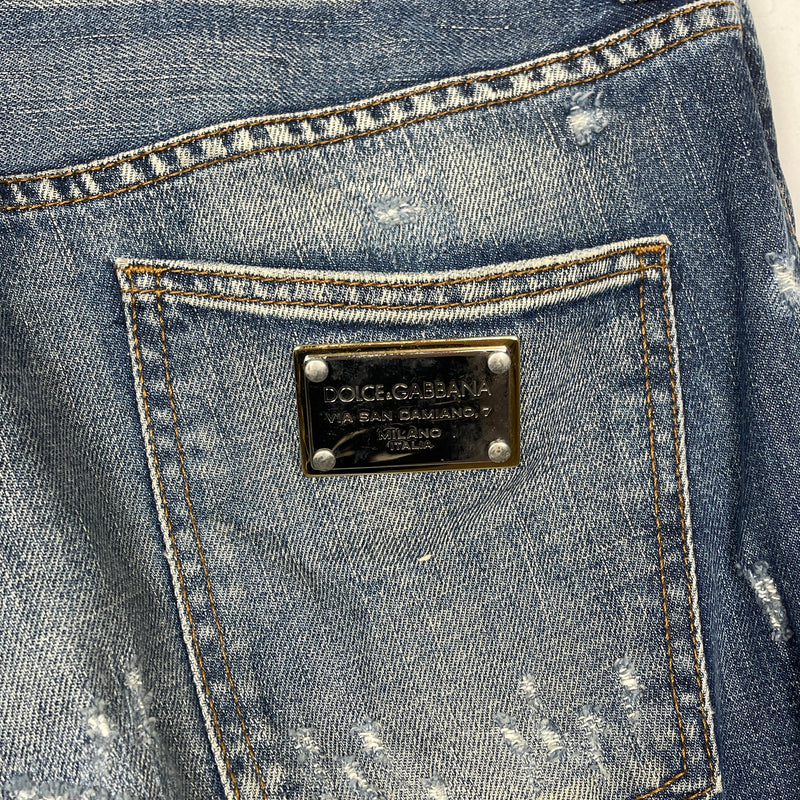 00s Dolce & Gabbana Distressed Jeans