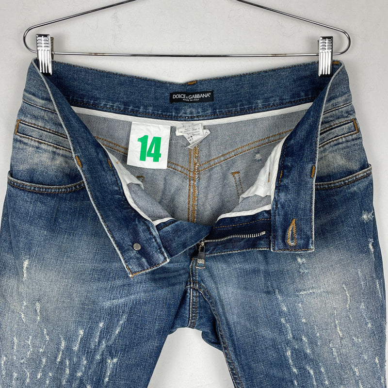 00s Dolce & Gabbana Distressed Jeans