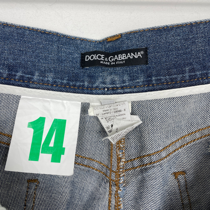 00s Dolce & Gabbana Distressed Jeans