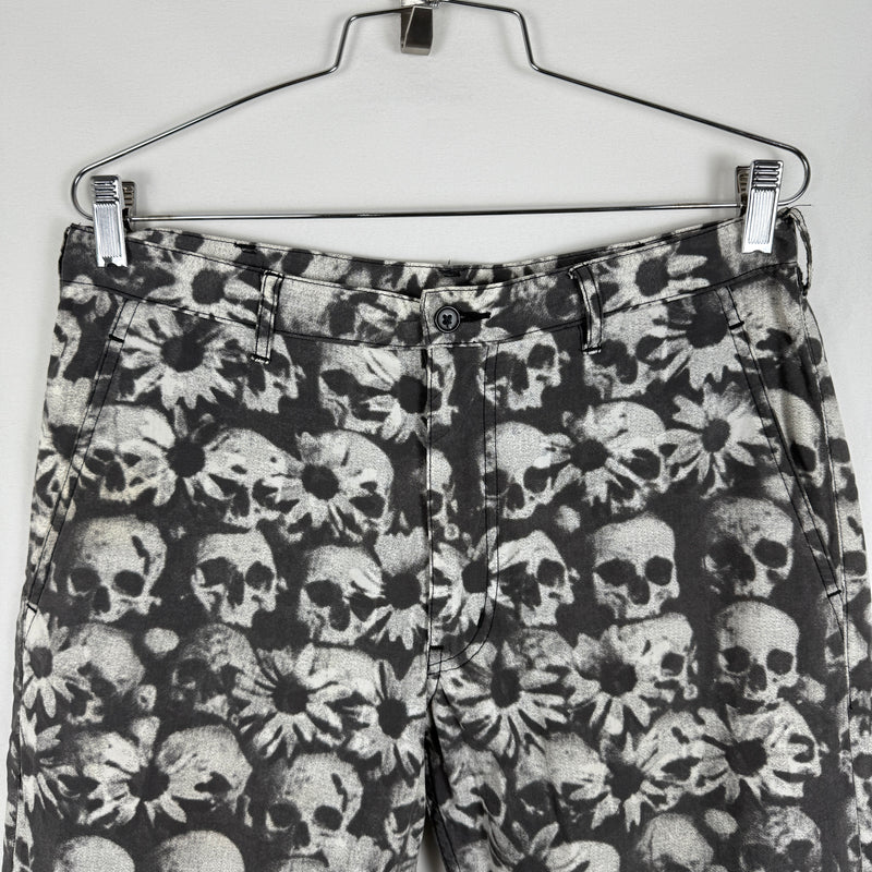 FW11 Comme des Garcons Homme Plus Print Cropped Pants