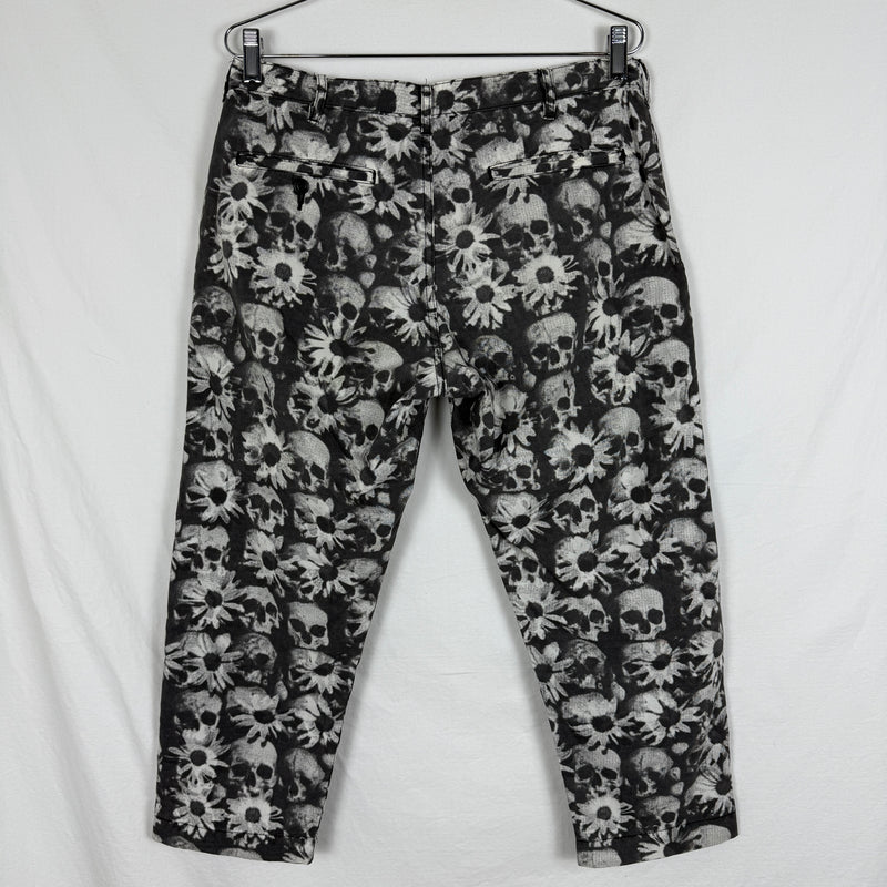 FW11 Comme des Garcons Homme Plus Print Cropped Pants