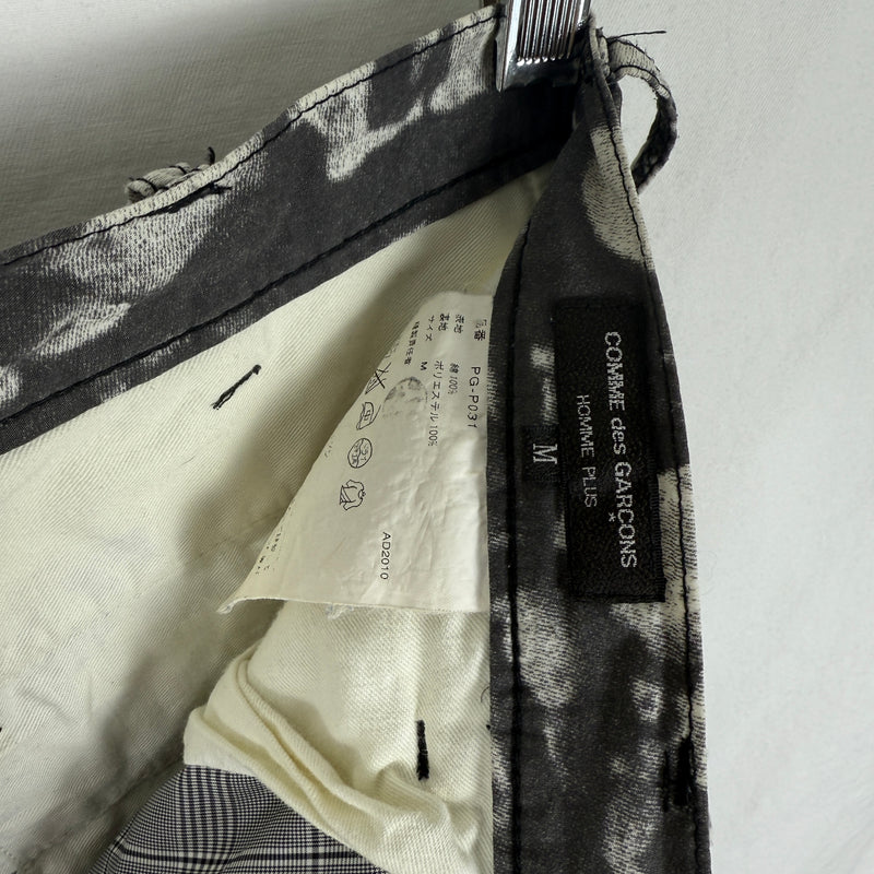 FW11 Comme des Garcons Homme Plus Print Cropped Pants