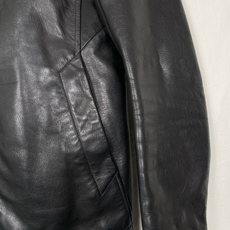 FW11 Rick Owens “Limo” Sternberg Calfskin Leather Jacket