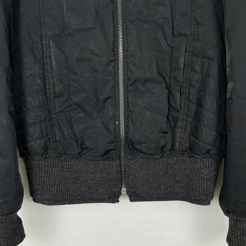 00s Dolce & Gabbana Quilted Zip Jacket
