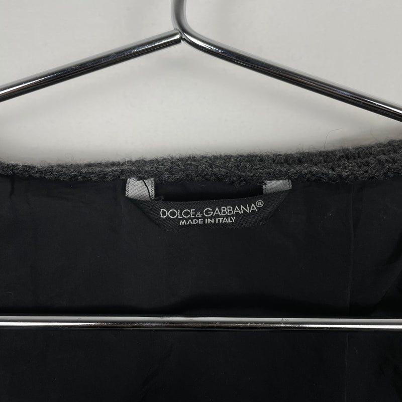 00s Dolce & Gabbana Quilted Zip Jacket