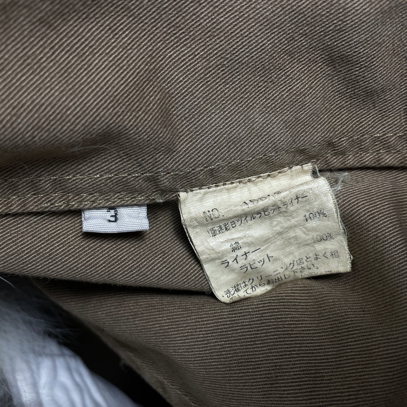 Kyoji Maruyama Fur Lined Camo Zip Jacket