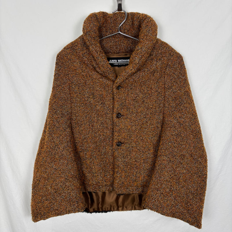 FW05 Junya Watanabe Cropped Button Up Wool Jacket
