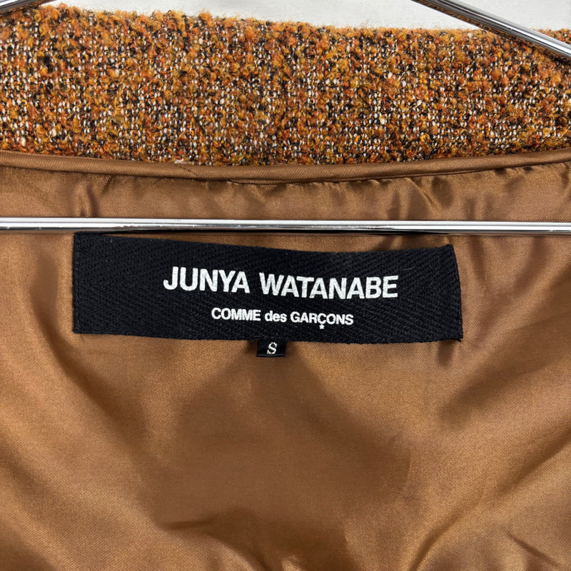 FW05 Junya Watanabe Cropped Button Up Wool Jacket
