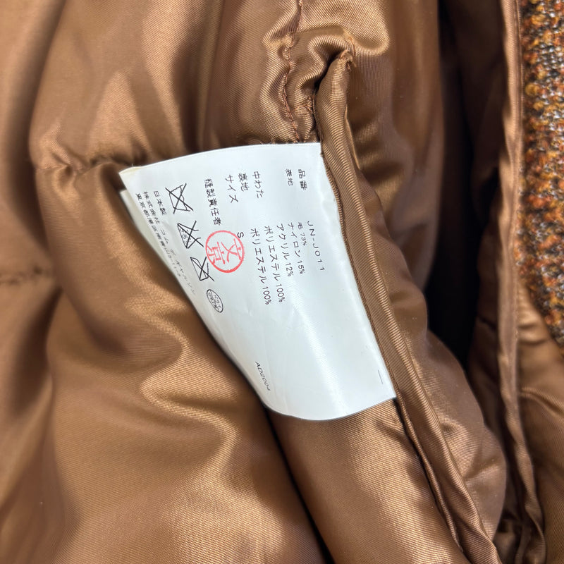 FW05 Junya Watanabe Cropped Button Up Wool Jacket