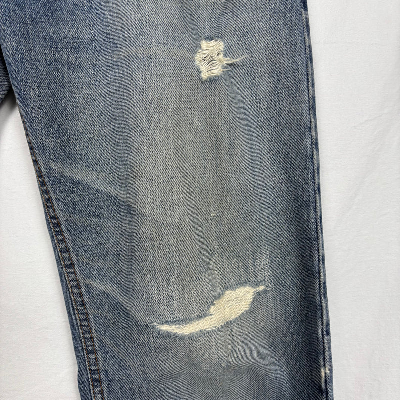 00s Dolce&Gabbana Distressed Light Wash Mom Jeans