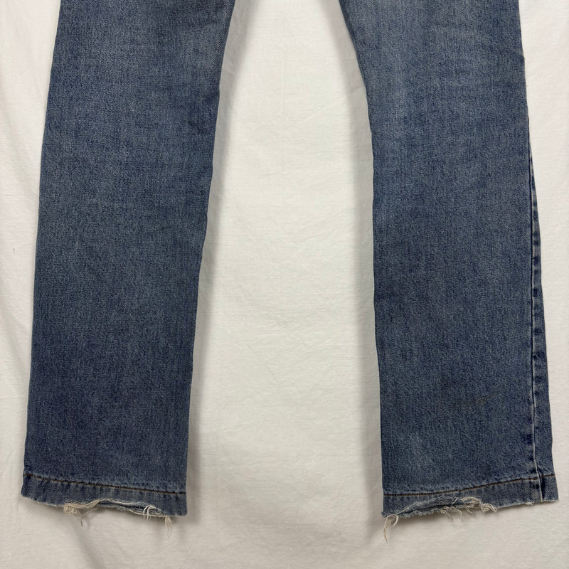 00s Dolce&Gabbana Distressed Light Wash Mom Jeans