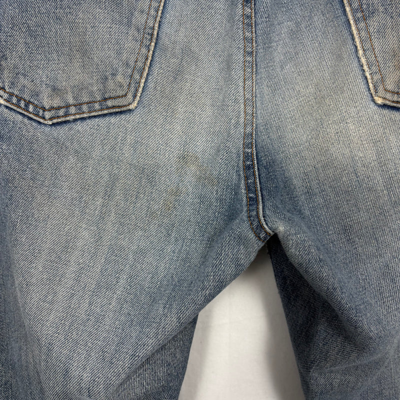 00s Dolce&Gabbana Distressed Light Wash Mom Jeans