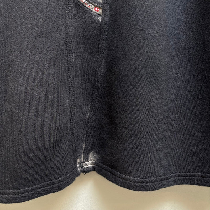 Diesel Industry Distressed Cape Grey Poncho