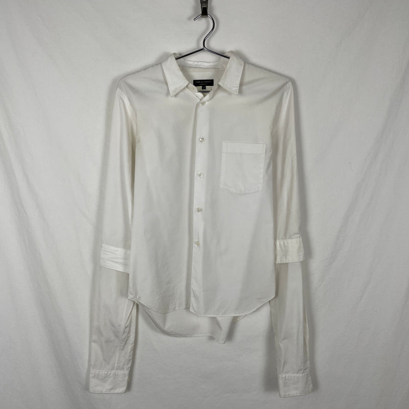 Comme Des Garçons Homme Plus Layered Sleeve Button Up Shirt