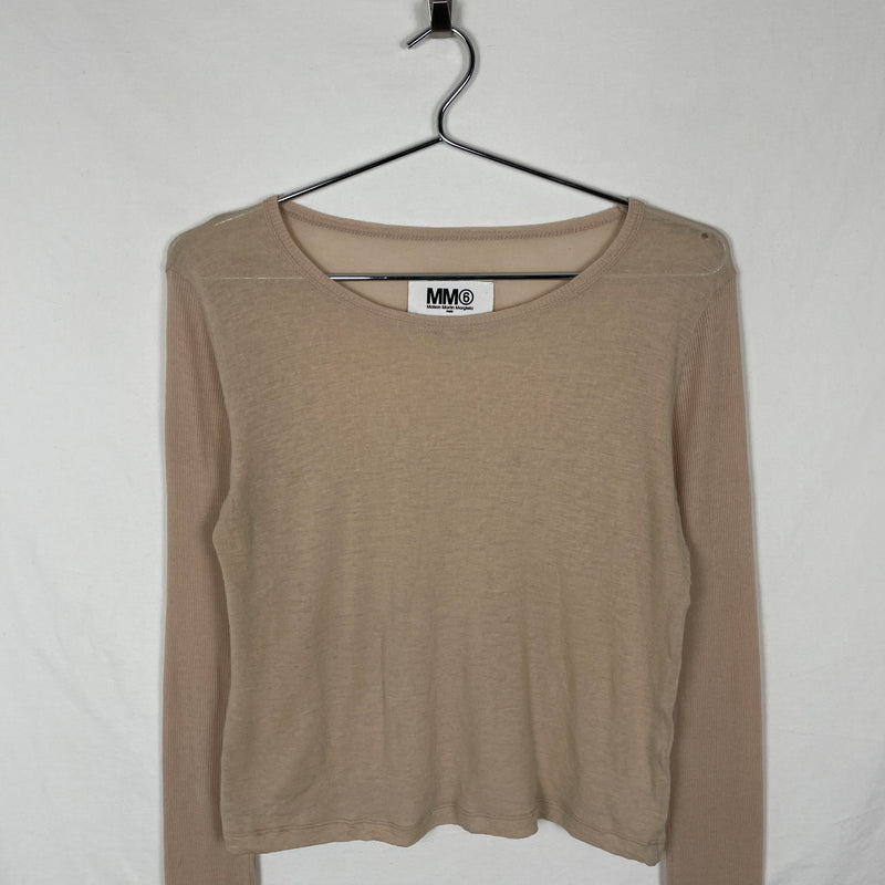 Maison Margiela MM6 Elongated Sleeve Top