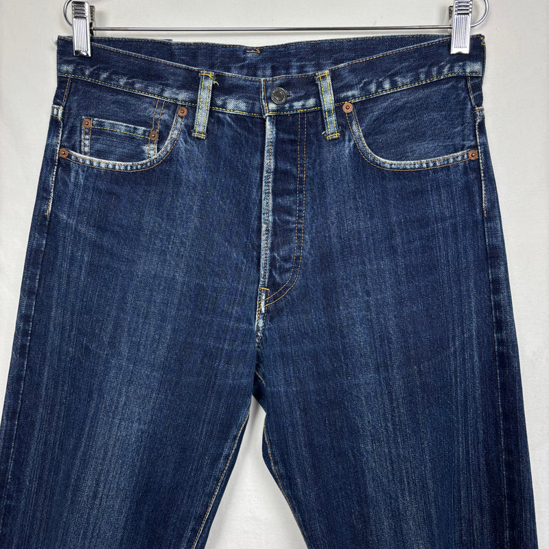 Yohji Yamamoto Dark Wash Straight Leg Jeans