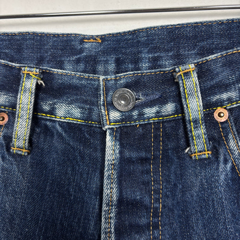 Yohji Yamamoto Dark Wash Straight Leg Jeans