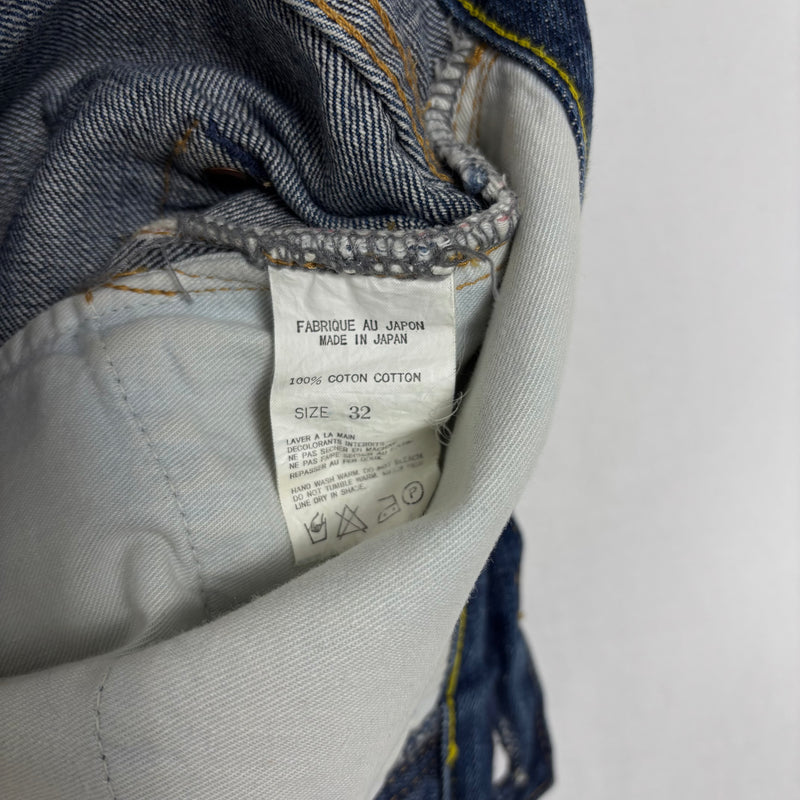 Yohji Yamamoto Dark Wash Straight Leg Jeans