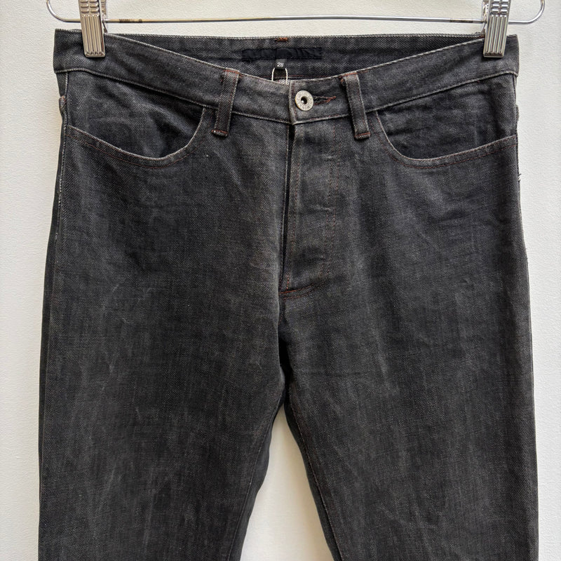 RipVanWinkle Fade Black Flared Denim