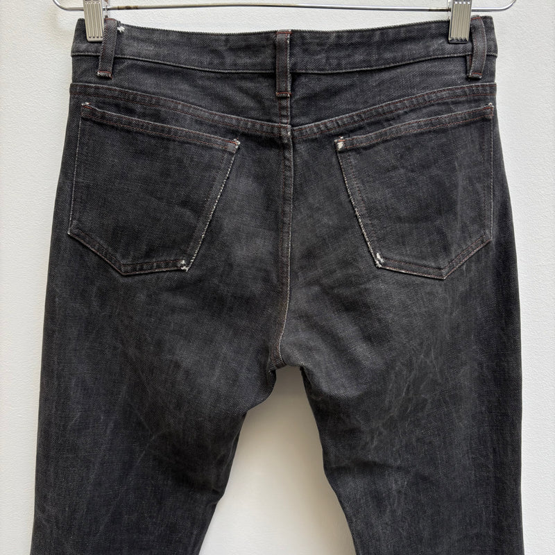 RipVanWinkle Fade Black Flared Denim