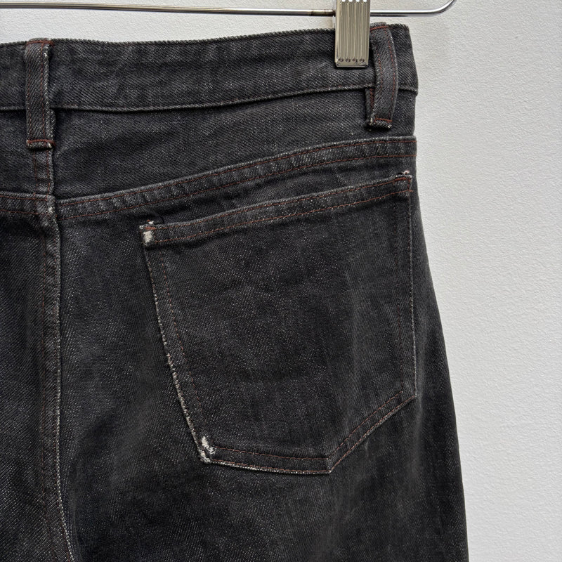RipVanWinkle Fade Black Flared Denim