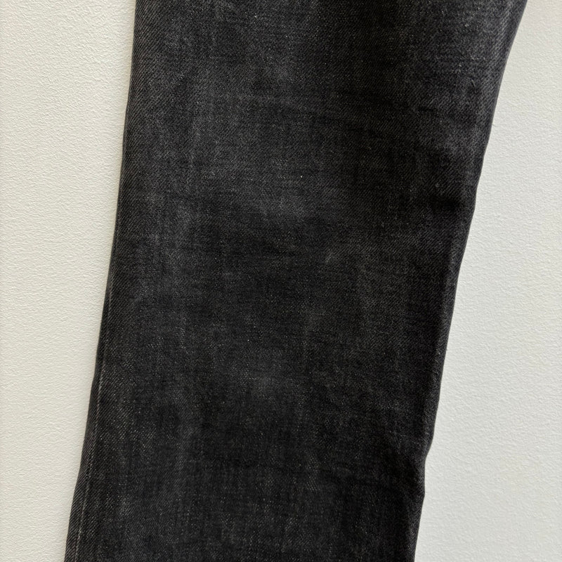 RipVanWinkle Fade Black Flared Denim