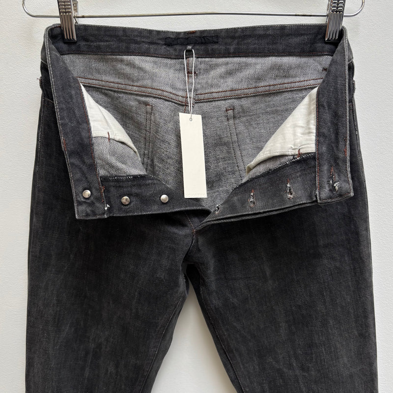 RipVanWinkle Fade Black Flared Denim
