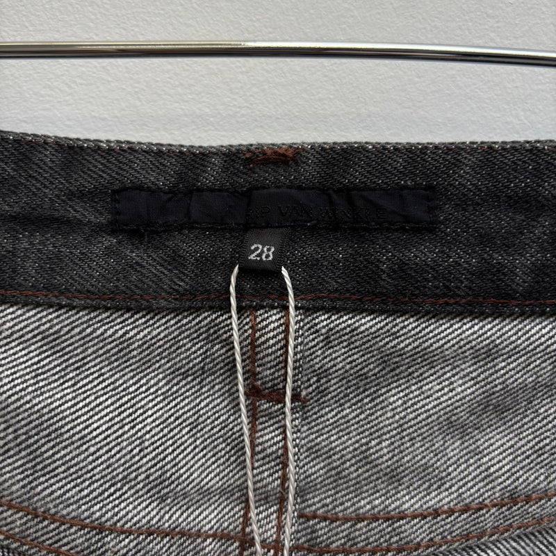 RipVanWinkle Fade Black Flared Denim