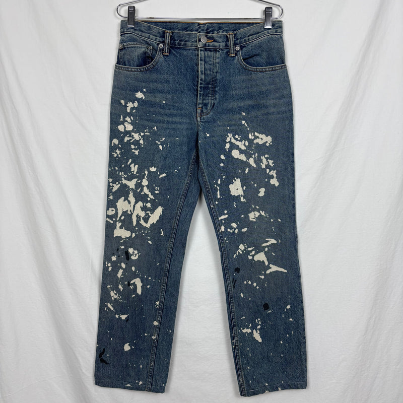 Helmut Lang Light Wash Painter Jeans
