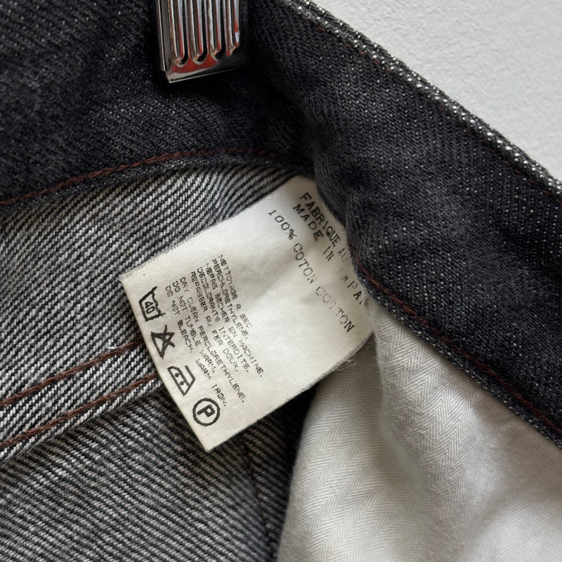 RipVanWinkle Fade Black Flared Denim