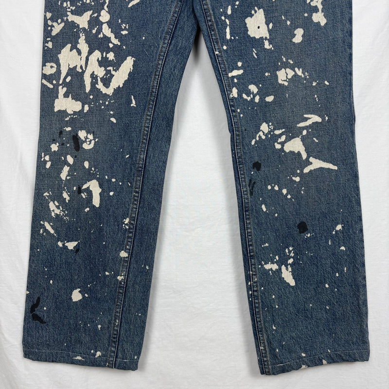 Helmut Lang Light Wash Painter Jeans