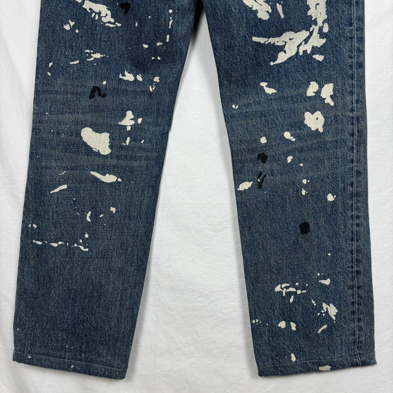 Helmut Lang Light Wash Painter Jeans