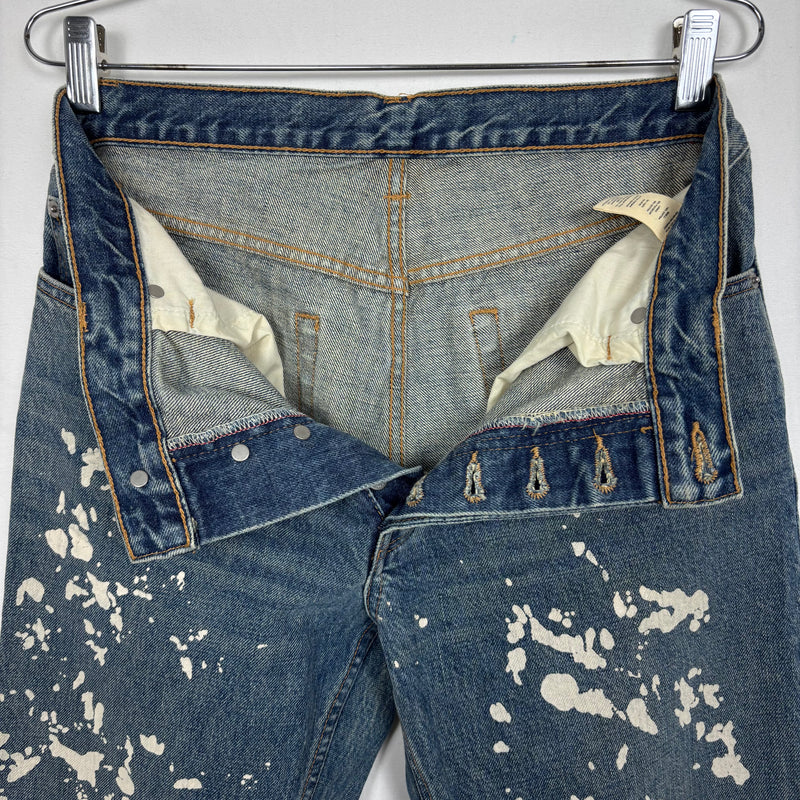 Helmut Lang Light Wash Painter Jeans