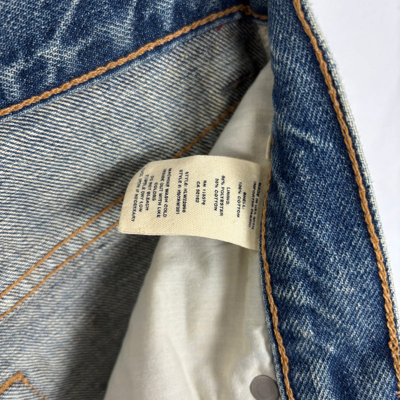 Helmut Lang Light Wash Painter Jeans