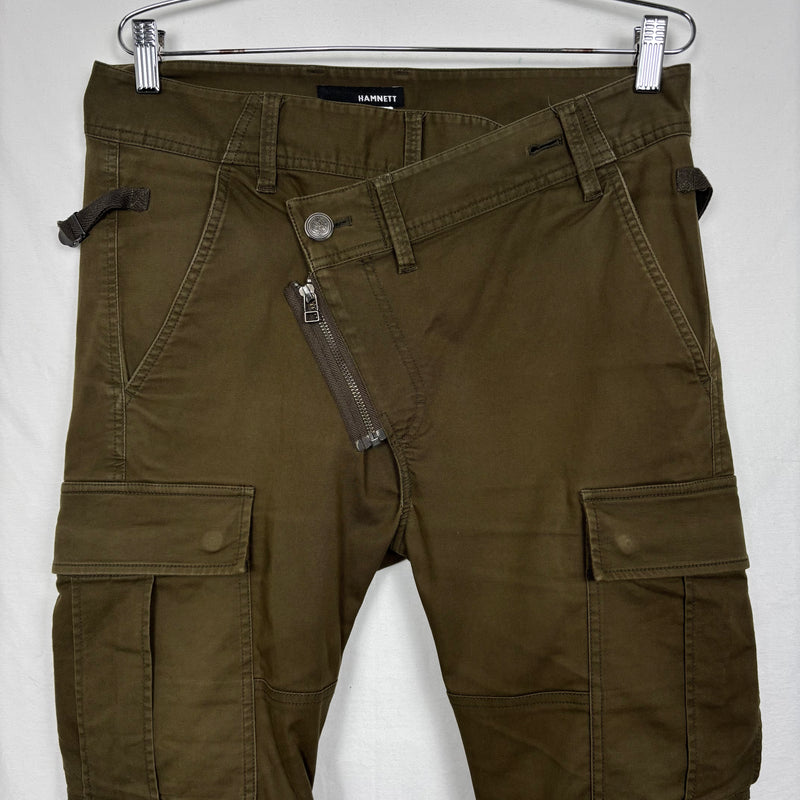 00s Katharine Hamnett Asymmetric Cargo Pants