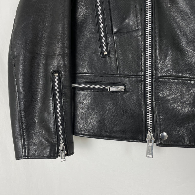 SS14 Undercover “Psychocandy” Biker Leather Jacket