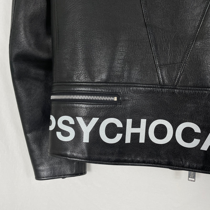 SS14 Undercover “Psychocandy” Biker Leather Jacket
