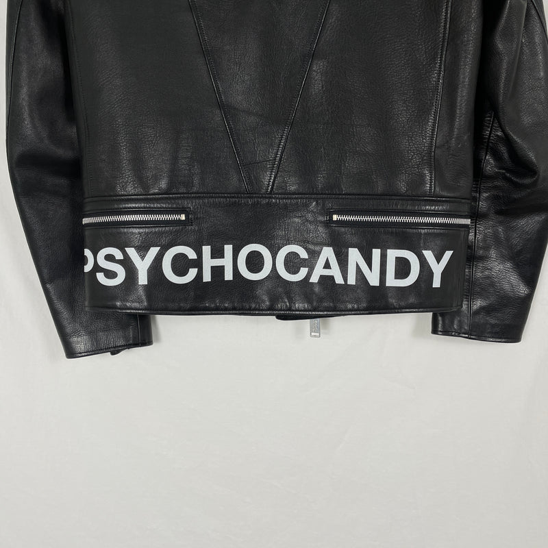 SS14 Undercover “Psychocandy” Biker Leather Jacket
