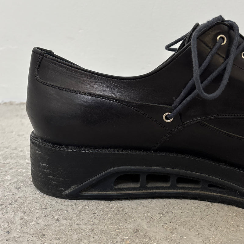 SS14 Christian Dior Homme By Kris Van Assche Steel Toe Derby Shoes