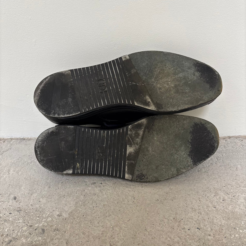 SS14 Christian Dior Homme By Kris Van Assche Steel Toe Derby Shoes