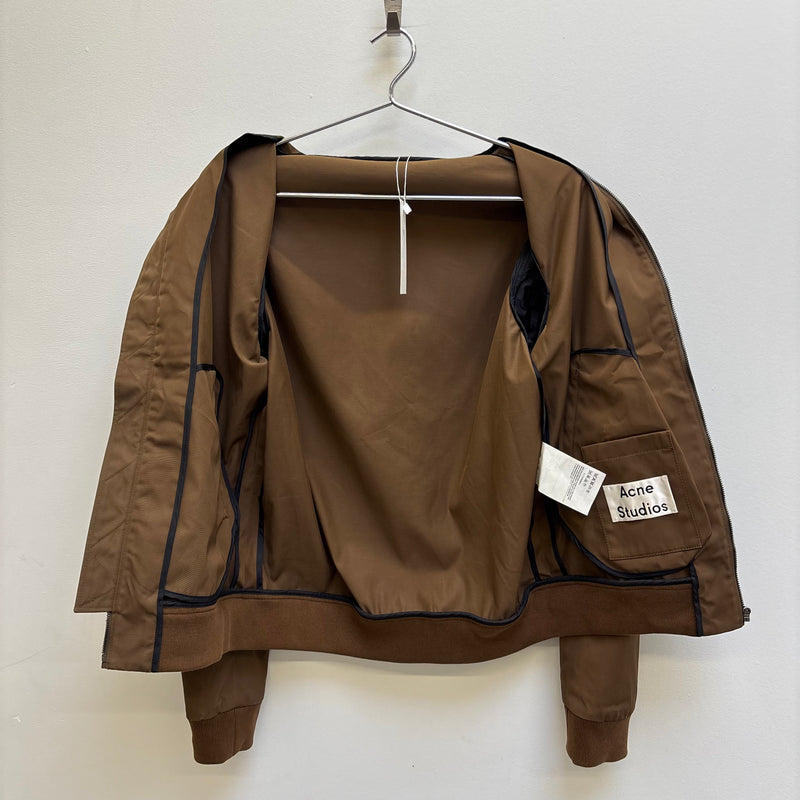 Acne Studios Light Brown Bomber Jacket