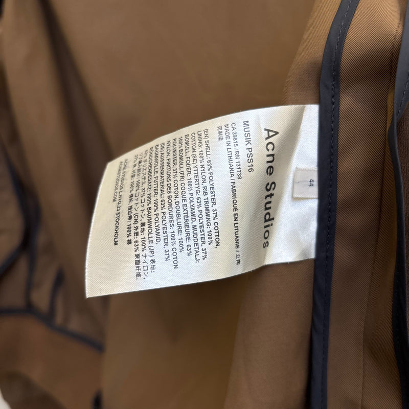 Acne Studios Light Brown Bomber Jacket