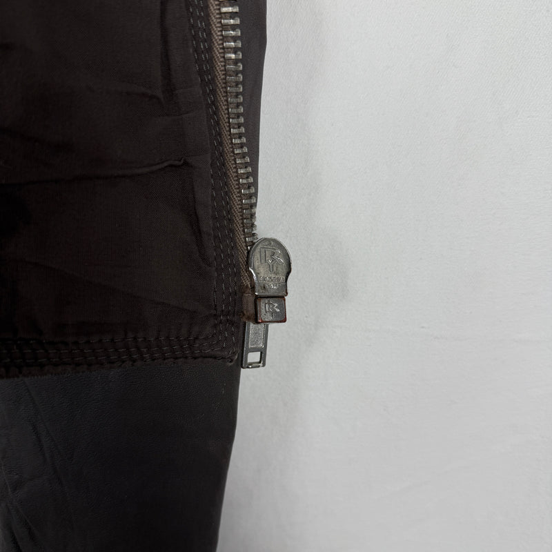 FW04 Rick Owens Cropped Bomber Jacket