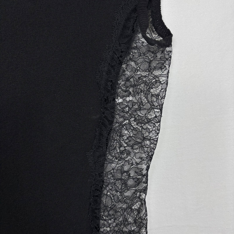 00s Dolce&Gabbana Side Lace Knitted Tank Top
