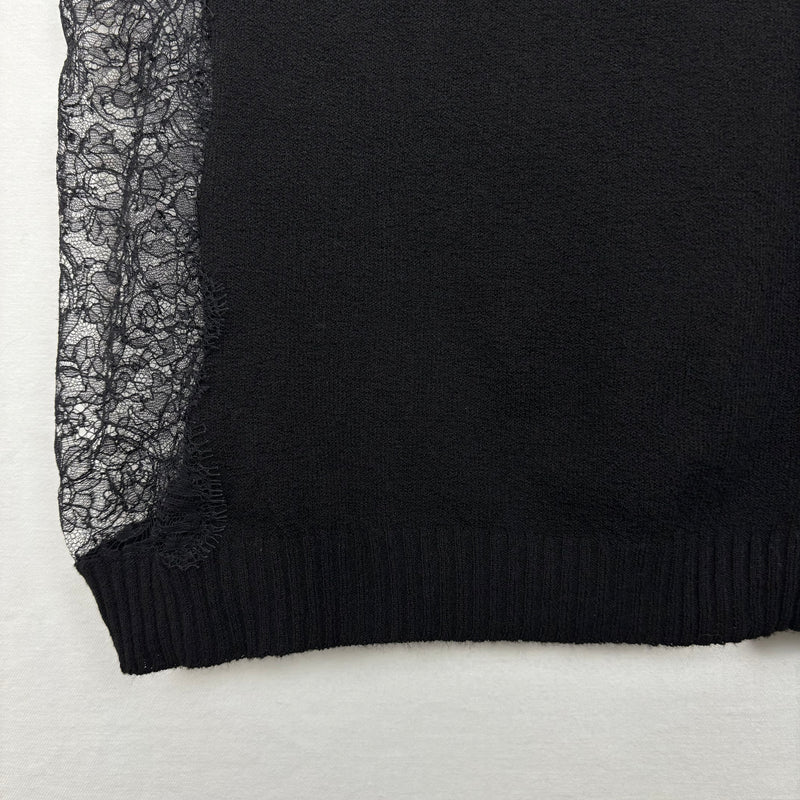 00s Dolce&Gabbana Side Lace Knitted Tank Top